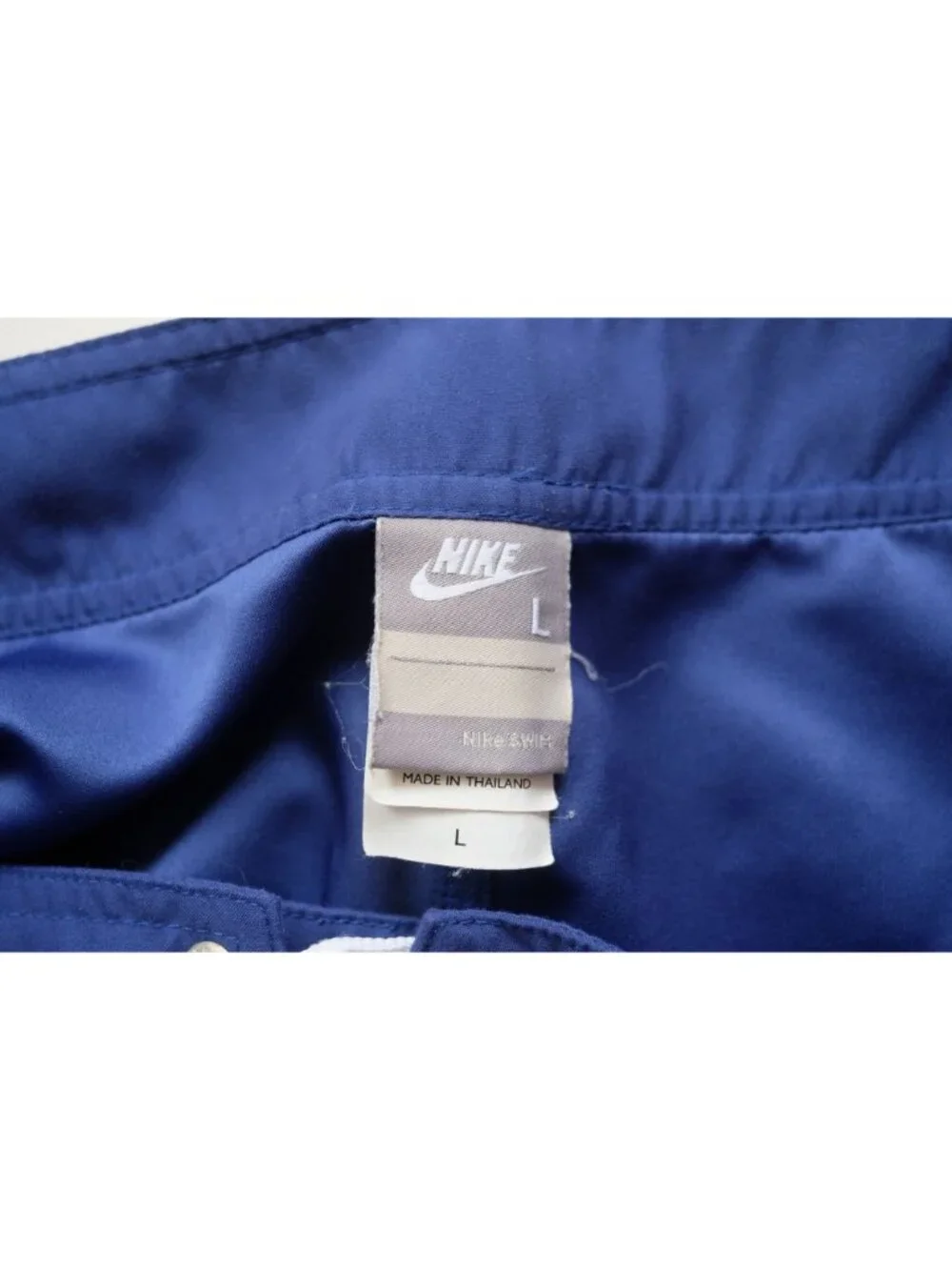 NIKE SWIM VTG Y2K RETRO LACE UP CARGO POCKET ACTIVE BLUE TRUNK 3